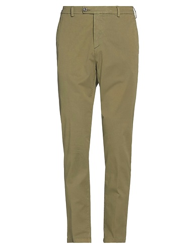 CRUNA Casual trouser Military green 97% Cotton, 3% Elastane