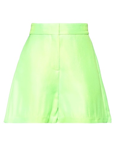 MSGM Shorts & Bermuda Lime green 100% Viscose