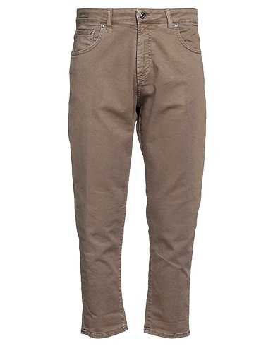 DW DENIM WORLD Jeans Khaki 98% Baumwolle, 2% Elastan