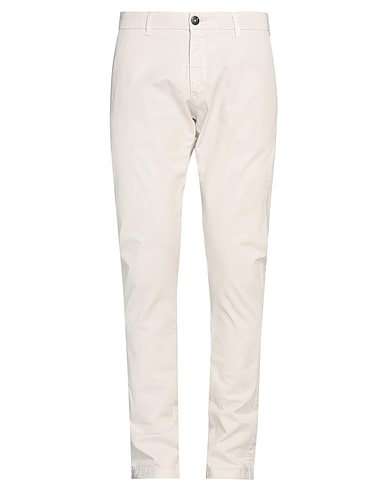 HISTORIC Casual trouser Beige 98% Cotton, 2% Elastane