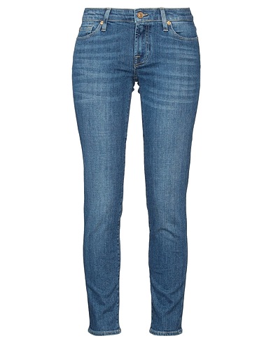 7 FOR ALL MANKIND Pantaloni jeans Blu 97% Cotone, 3% Elastan