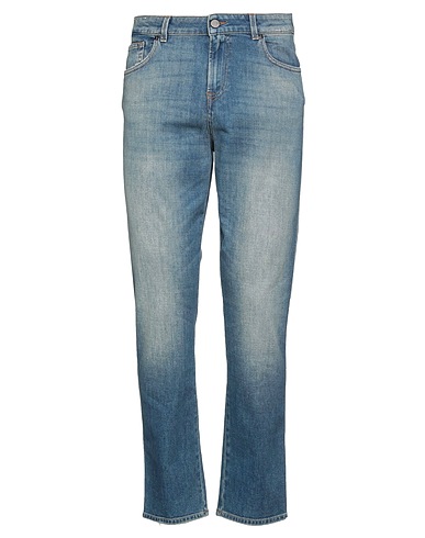 PT Torino Denim trousers Blue 92% Cotton, 6% Elastomultiester, 2% Elastane