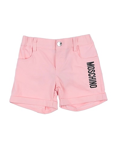 MOSCHINO BABY Shorts & Bermuda Pink 97% Cotton, 3% Elastane, Polyester