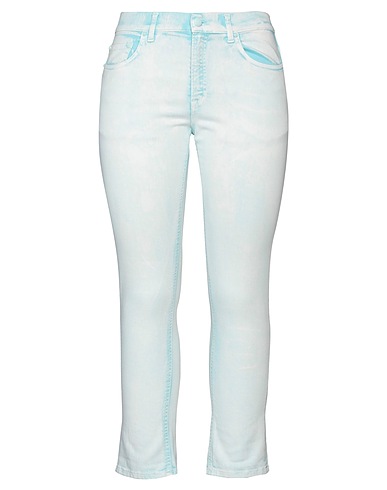 DONDUP Pantaloni jeans Celeste 92% Cotone, 6% Elastomultiestere, 2% Elastan