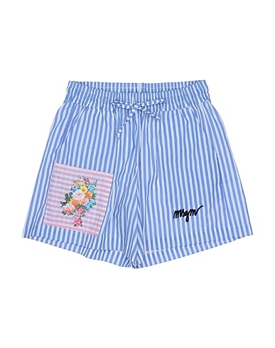 MSGM Shorts & Bermudas Blaugrau 100% Baumwolle