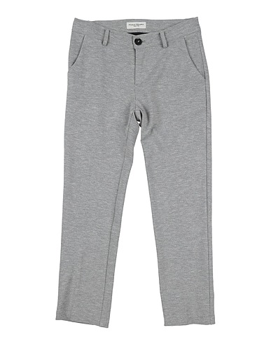 PAOLO PECORA Casual trouser Grey 65% Viscose, 30% Polyamide, 5% Elastane