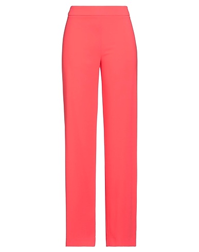 D.EXTERIOR Casual pants Coral 90% Polyester, 10% Elastane