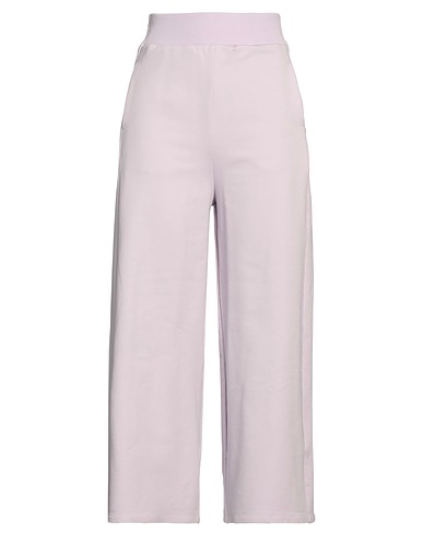 BOMBOOGIE Casual trouser Lilac 95% Cotton, 5% Elastane