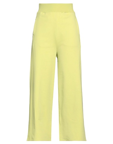 BOMBOOGIE Casual trouser Light green 95% Cotton, 5% Elastane