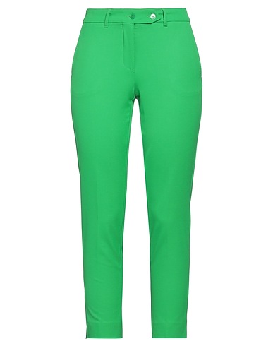 MARELLA Casual pants Green 67% Polyester, 29% Viscose, 4% Elastane