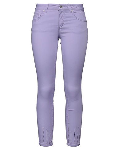 LIU •JO Hosen Lila 67% Baumwolle, 29% Polyester, 4% Elastan