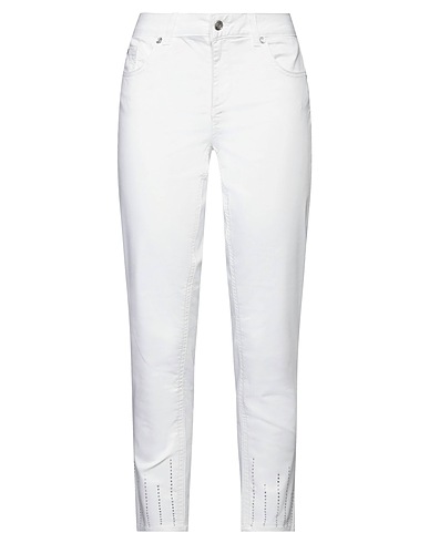 LIU •JO Pantalone Bianco 67% Cotone, 29% Poliestere, 4% Elastan