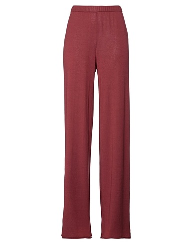 ROBERTO COLLINA Casual trouser Antique rose 90% Viscose, 10% Polyester