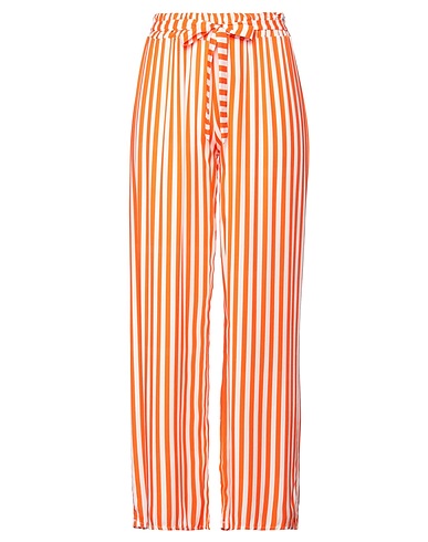 BOUTIQUE de la FEMME パンツ オレンジ レーヨン 100%