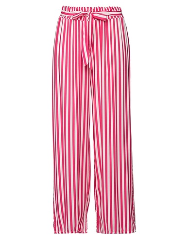 BOUTIQUE de la FEMME Casual trouser Fuchsia 100% Viscose