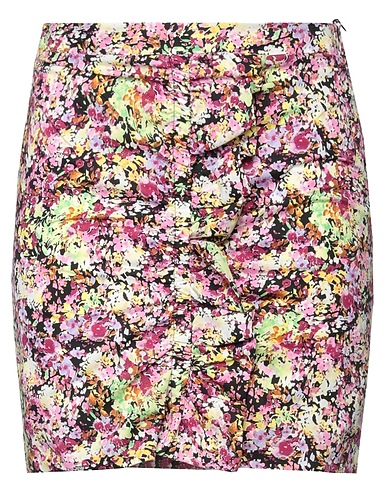 LE VOLIÈRE Mini skirt Pink 100% Cotton