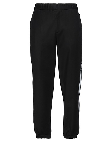 MONCLER Casual trouser Black 93% Cotton, 7% Elastane