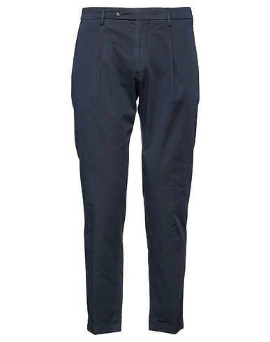MICHAEL COAL Chinos Blu notte 65% Cotone, 32% Poliestere, 3% Elastan