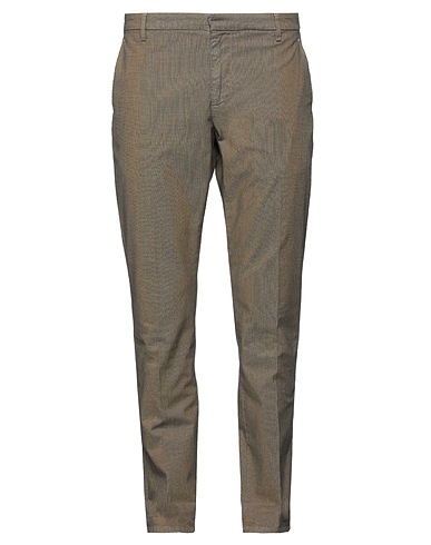 DONDUP Casual pants Brown 98% Cotton, 2% Elastane