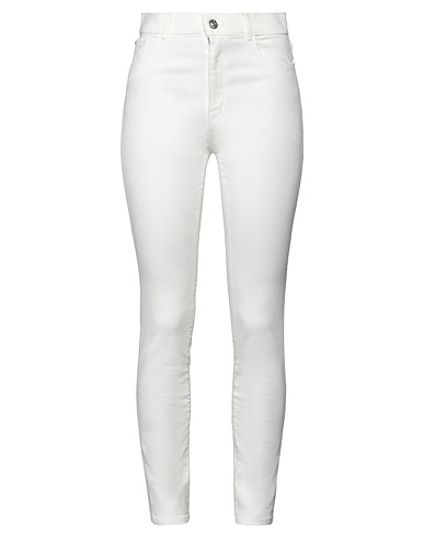 MY TWIN TWINSET Pantaloni jeans Bianco 94% Cotone, 5% Elastomultiestere, 1% Elastan