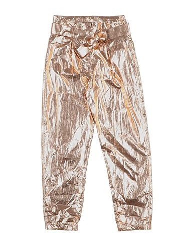 VICOLO Casual pants Rose gold 100% Polyester