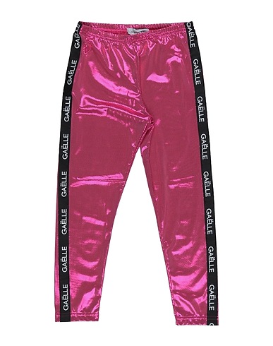 GAëLLE Paris Casual pants Fuchsia 95% Polyester, 5% Elastane