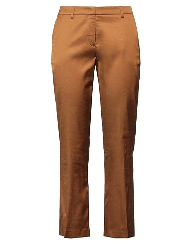 PT Torino Casual pants Camel 60% Viscose, 32% Cotton, 5% Silk, 3% Elastane