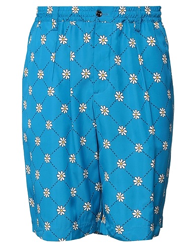 MARNI Shorts & Bermuda Blu 100% Viscosa