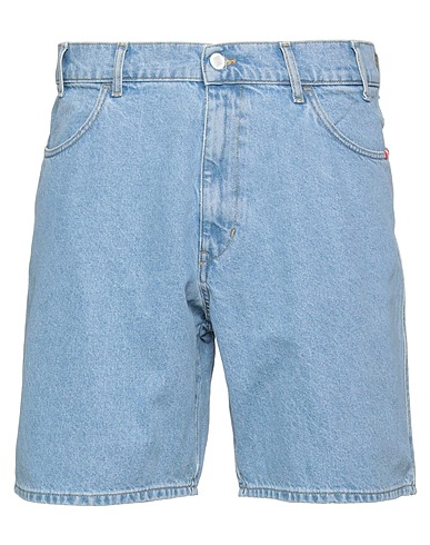 AMISH SUPPLIES Denim shorts Blue 100% Cotton
