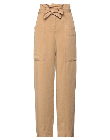 MAX&Co. Casual pants Camel 75% Lyocell, 25% Linen