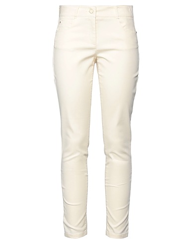 PENNYBLACK Casual trouser Ivory 67% Cotton, 29% Polyester, 4% Elastane