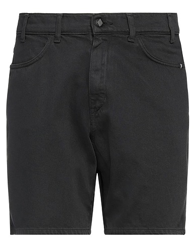 AMISH SUPPLIES Denim shorts Black 100% Cotton
