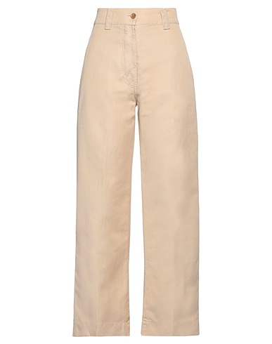 ASPESI Casual pants Beige 58% Cotton, 42% Linen