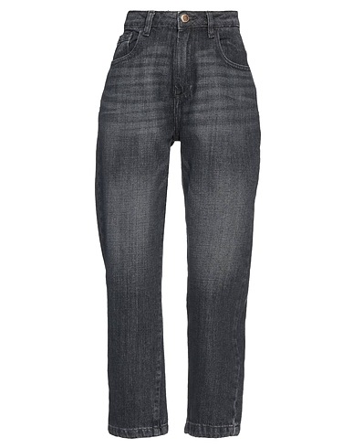 YES ZEE by ESSENZA Denim trousers Black 100% Cotton
