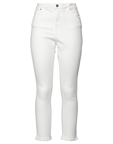 TWINSET Jeans Weiß 93% Baumwolle, 5% Polyester, 2% Elastan
