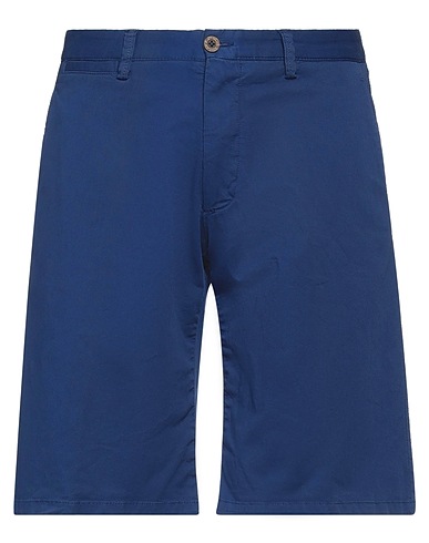 TRENTADUE GIRI Shorts & Bermuda Blu 98% Cotone, 2% Elastan