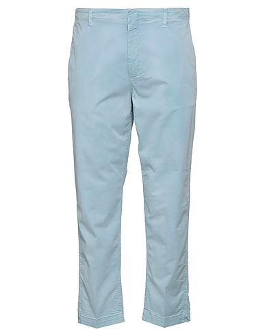 DONDUP Casual trouser Sky blue 96% Cotton, 4% Elastane