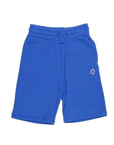MARCELO BURLON Pantalone felpa Blu china 80% Cotone, 20% Poliestere
