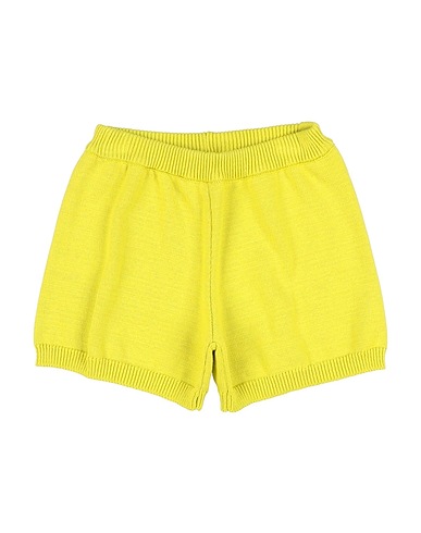 VICOLO Shorts & Bermuda Lime green 100% Cotton