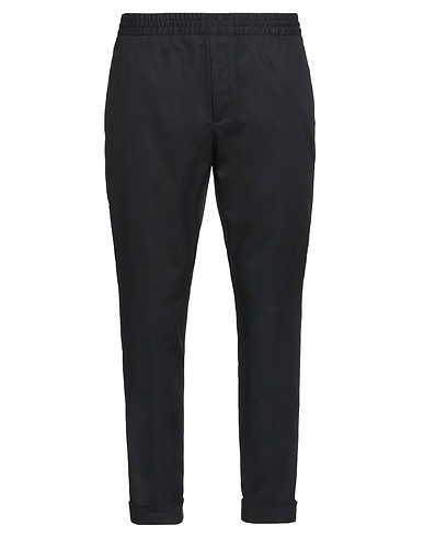 NEIL BARRETT Casual pants Black 53% Cotton, 44% Modal, 3% Elastane