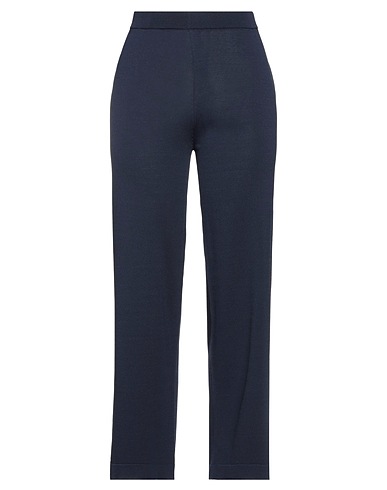 KATE BY LALTRAMODA Casual trouser Midnight blue 65% Viscose, 35% Polyamide