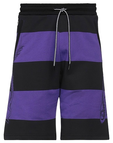 OCTOPUS Shorts & Bermuda Dark purple 100% Cotton