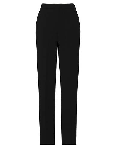 ROSSOPURO Casual pants Black 65% Polyester, 30% Viscose, 5% Elastane