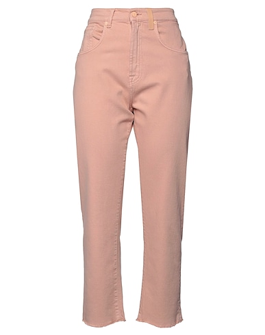 N°21 x 7 FOR ALL MANKIND Denim pants Blush 98% Cotton, 2% Elastane