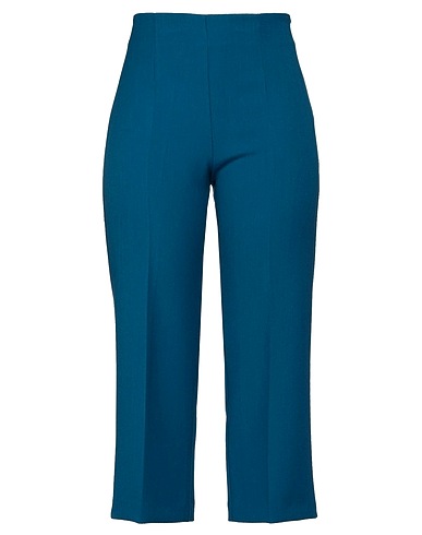 ROSSOPURO Casual trouser Deep teal 73% Polyester, 21% Rayon, 6% Elastane