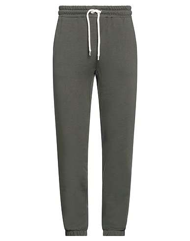ROBERTO COLLINA Casual trouser Military green 75% Cotton, 25% Polyester