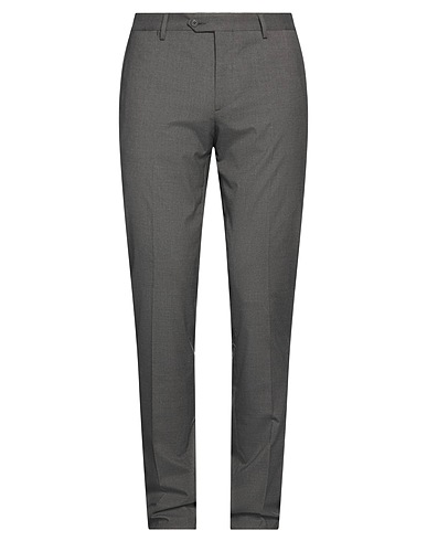 LIU •JO MAN Casual pants Grey 64% Cotton, 34% Viscose, 2% Elastane