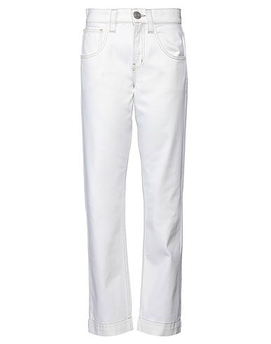 FRAME Denim pants White 100% Cotton