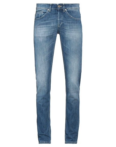 DONDUP Denim trousers Blue 89% Cotton, 11% Elastane