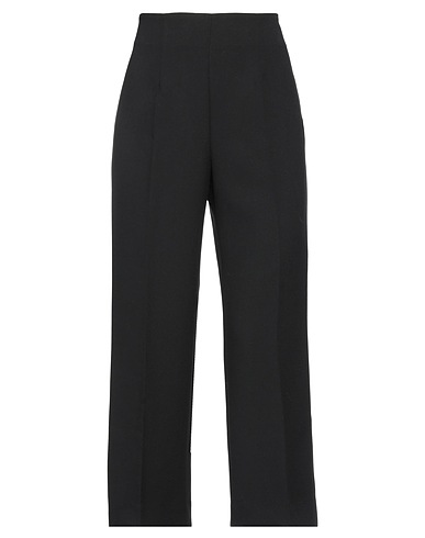 ROSSOPURO Casual trouser Black 73% Polyester, 21% Rayon, 6% Elastane